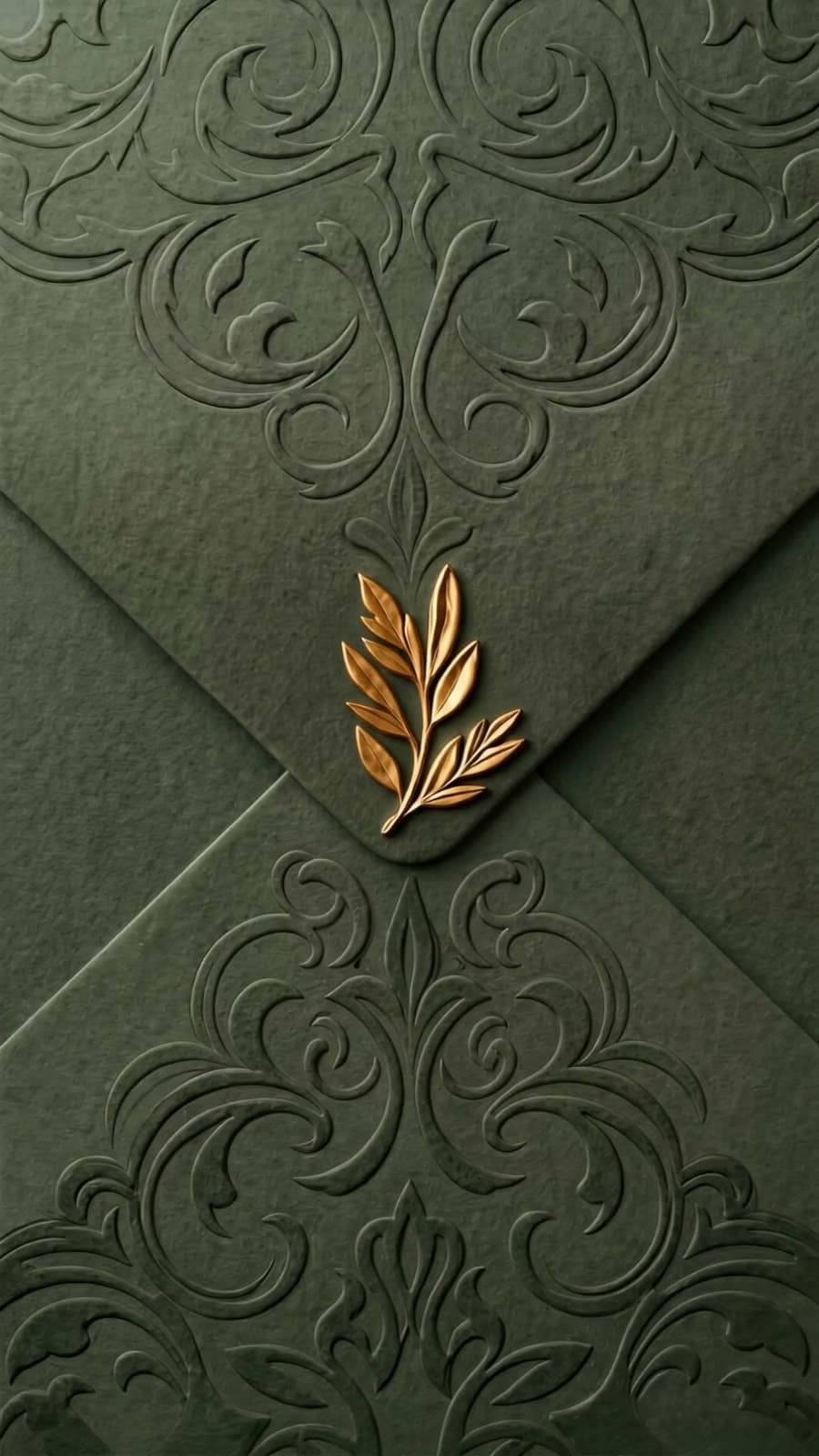 Wedding invitation envelope